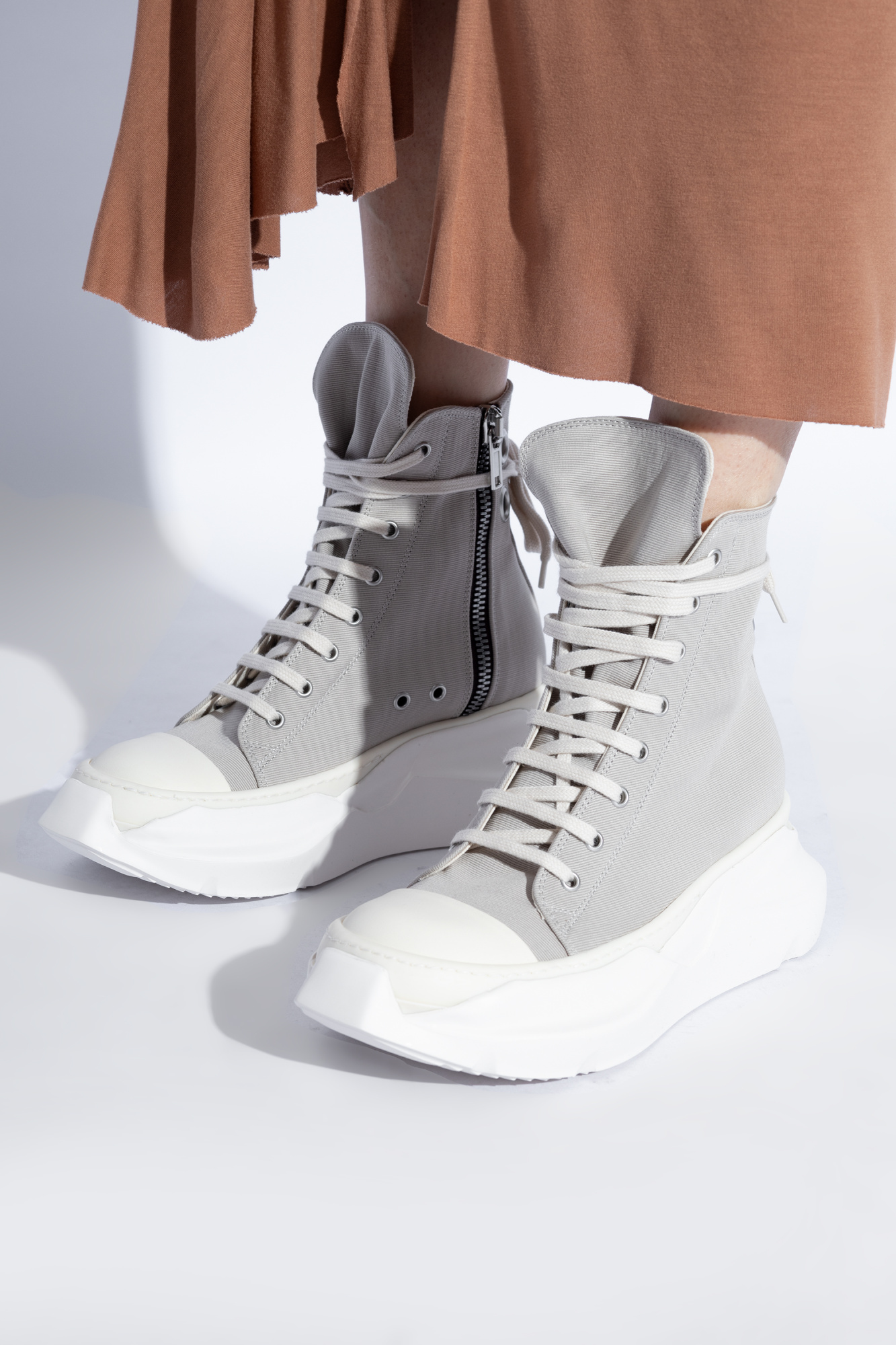 Grey 'Abstract' sneakers Rick Owens DRKSHDW - Vitkac GB